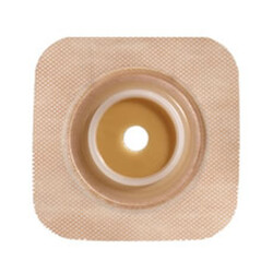 CVTC-Convatec Natura  Flexible Stomahesive Skin Barrier 4″ x 4″ Pre-Cut Stoma Opening 1″ Flange 1-3/4″ 10/bx