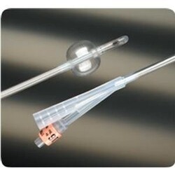 BRD-Bard Lubri-Sil 100% Silicone Hydrogel Coated Foley 2-Way 5cc Balloon 20Fr 12/Bx