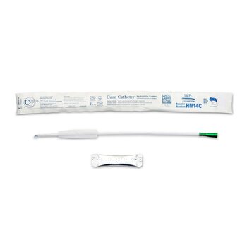 CC-Cure Cure Intermittent Male Cath 16" Straight Tip Hydrophilic 14fr 30/Bx