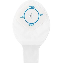 CVTC-Convatec Convatec Little Ones Solid Stomahesive 1-Piece Drainable Pouch Cut-To-Fit Up To 50mm (2in) Bx/15