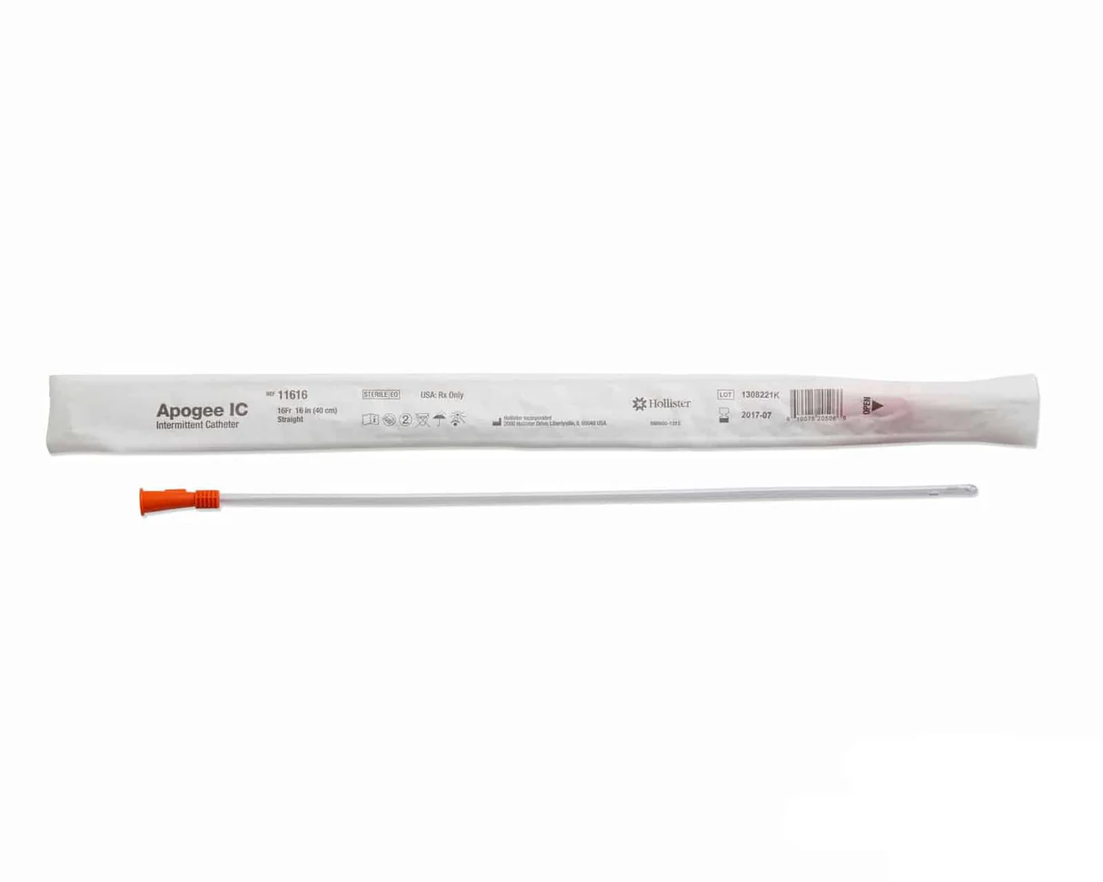 HOL- Hollister Hollister Apogee IC Intermittent Catheter Straight Tip 16" Firm 12FR
