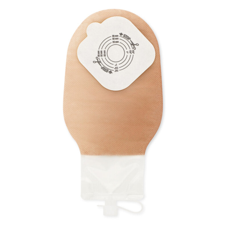 HOL- Hollister Hollister Pouchkins Pediatric One-Piece Softflex Urostomy Pouch Cut-To-Fit 1-1/2" Transparent Without Tape No Starter Hole 10/Bx