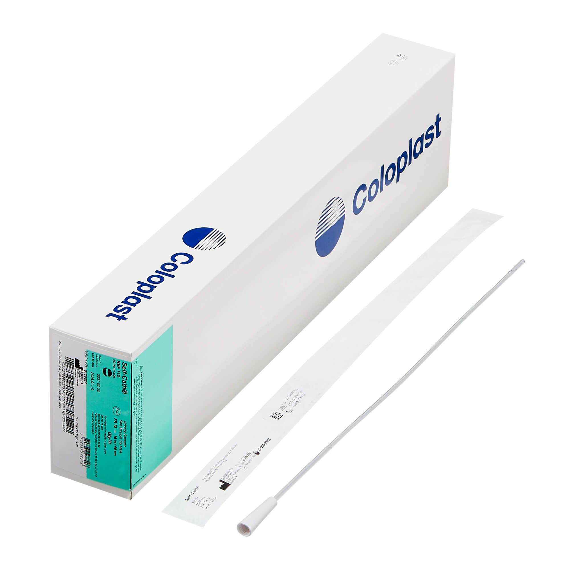 COL-Coloplast Coloplast Self Catheter Straight Tip Female 12 Fr 6" 30/bx single