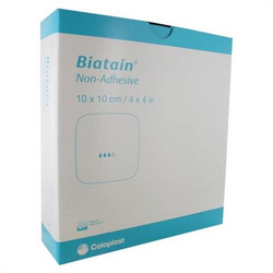 COL-Coloplast Coloplast Biatain Non-Adhesive Foam Dressing 6in X 6in (15cm X 15cm) Single
