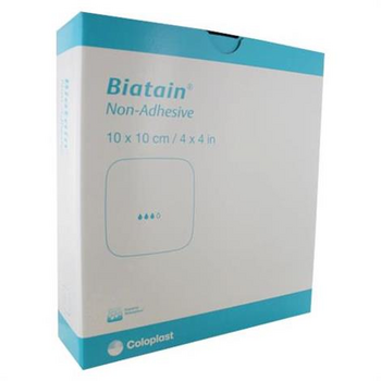 COL-Coloplast Coloplast Biatain Non-Adhesive Foam Dressing 6in X 6in (15cm X 15cm) Single