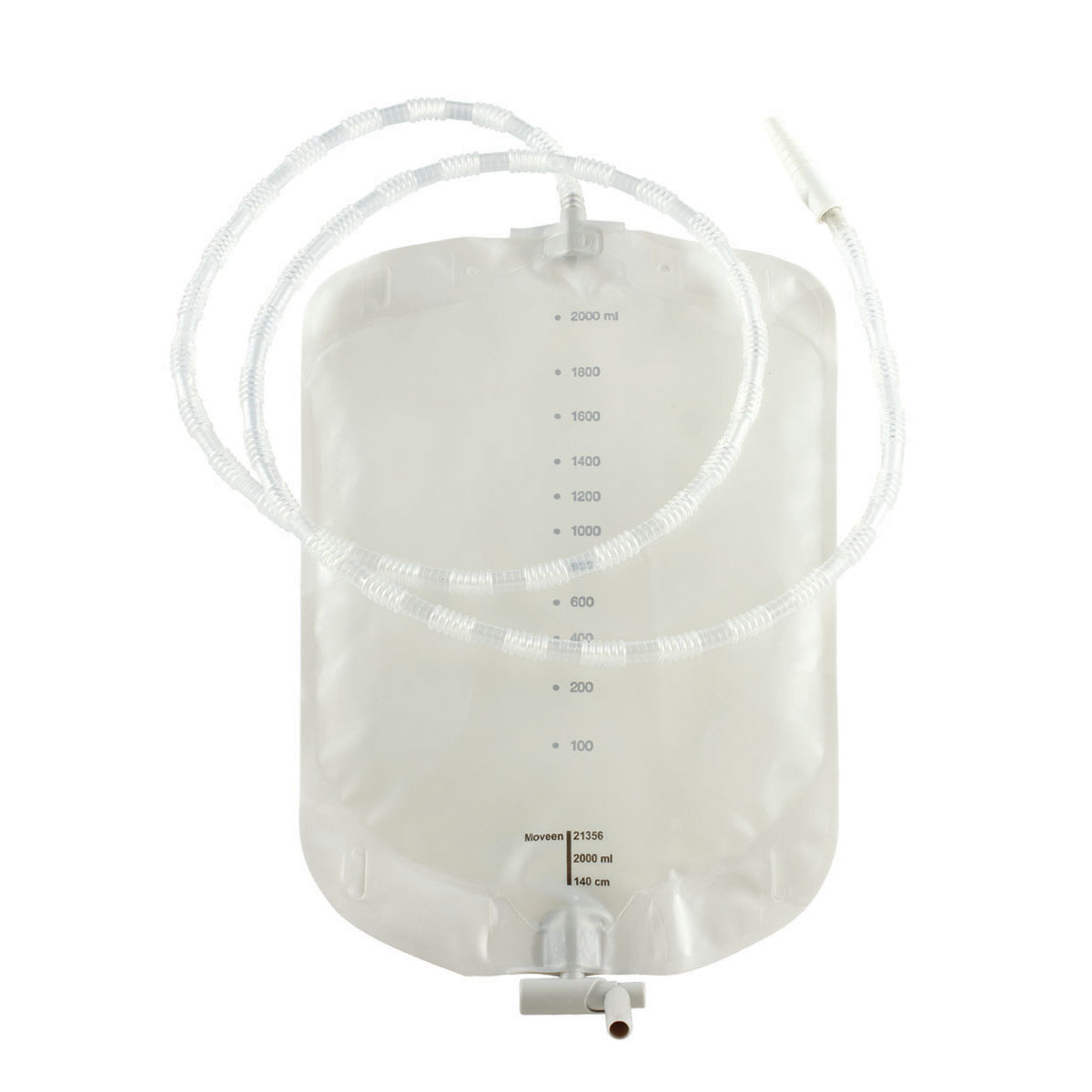 CVN-Conveen Conveen® Security+ Bag 140cm 2000ml Non Sterile