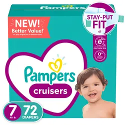 PG-Pampers Pampers Cruisers Size 7 (72/bx)