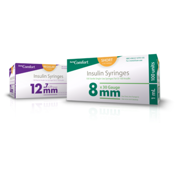 Sure Comfort Sure Comfort Insulin Syringes 100/bx