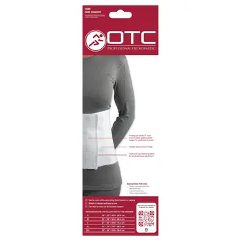 OTC Why Choose OTC Three-Panel Binder for Women Extra Large This binder is built for women who need supportive compression around the abdomen, waist, and lower back — appropriate for post-operative abdominal support, postpartum support, abdominal muscle strai