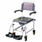 Nighthawk ATS 560 Aluminum Commode with 4 Locking Casters