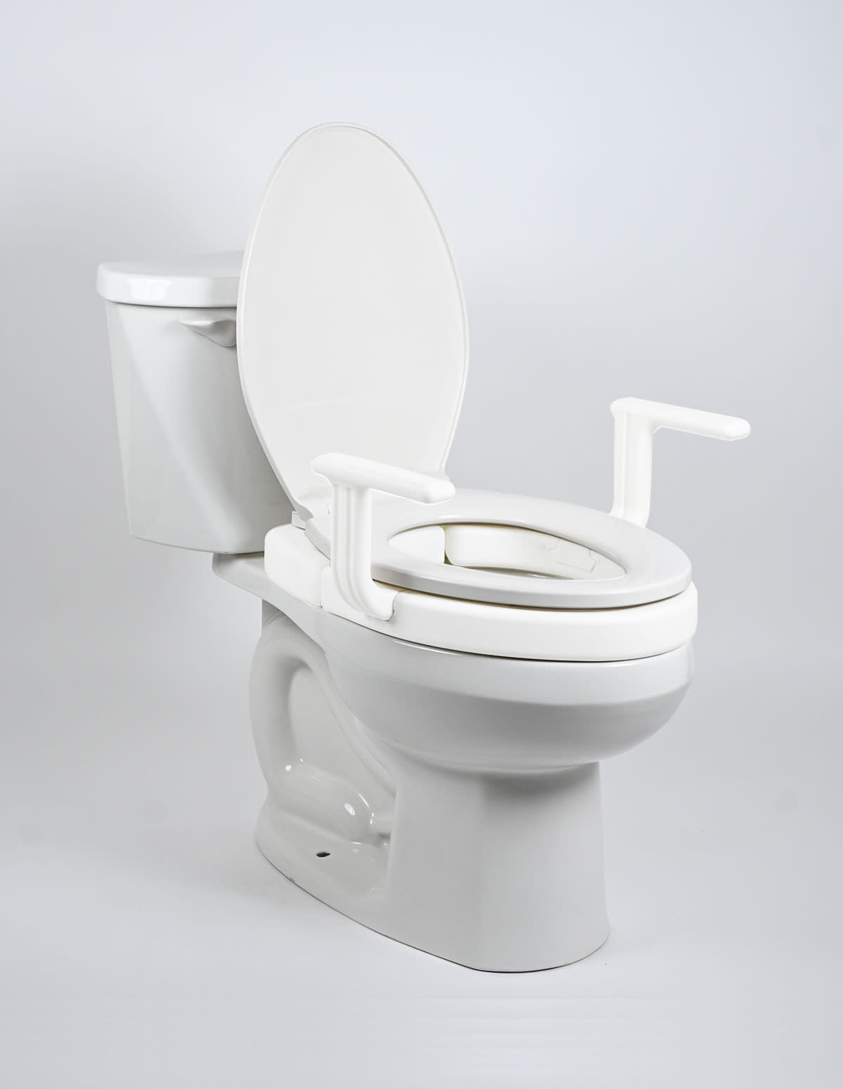 MOBB - MOBB MOBB 2" Hinged Raised Toilet Seat w/Handles