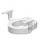MOBB MOBB 4" Hinged Raised Toilet Seat w/Handles