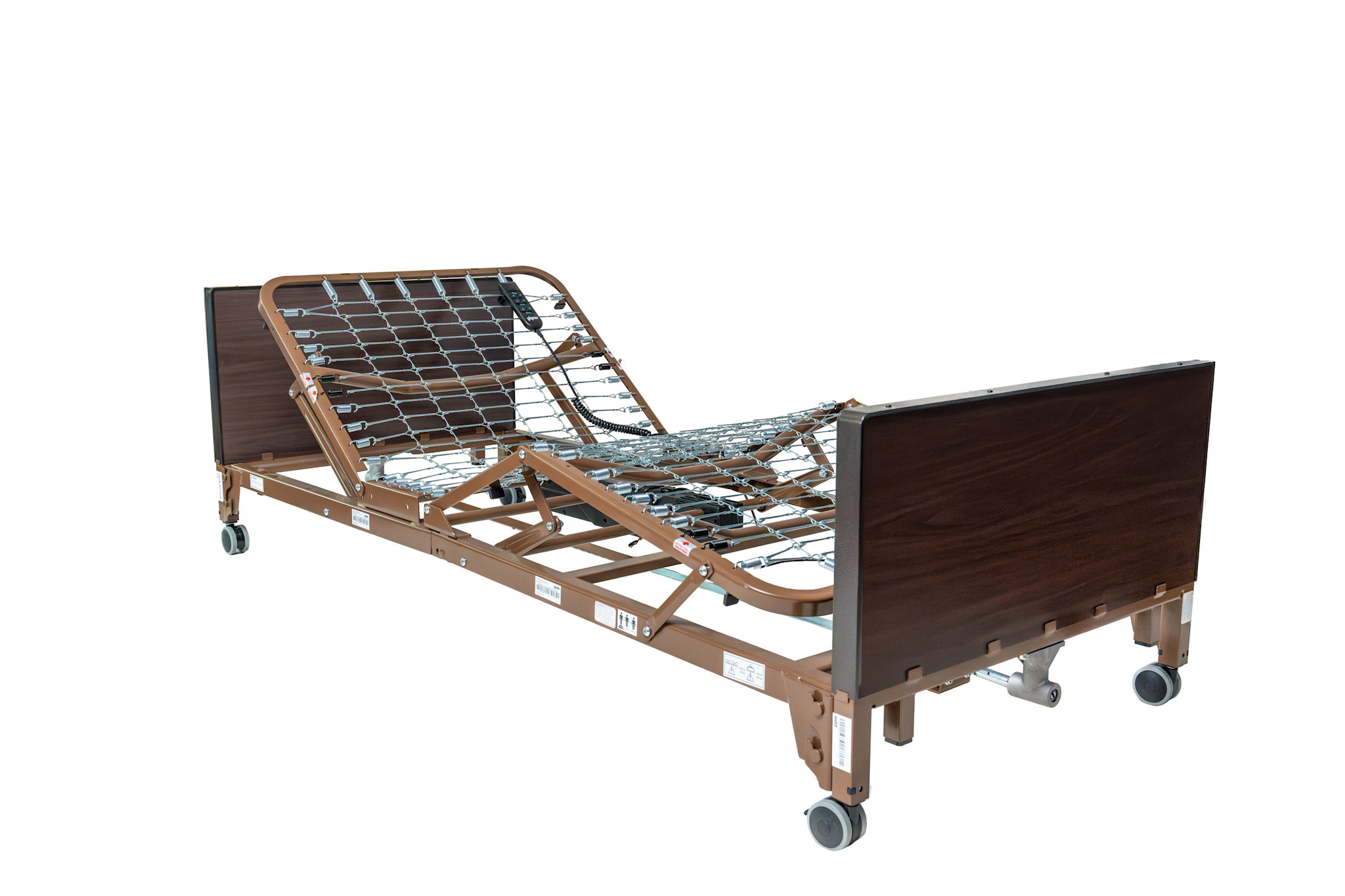 PRB - Probasics ProBasics 2-Motor Full Electric High Low Bed Package w/Half Rails & Aruba-200 Mattress