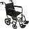 Probasics Probasics Transport Chair 19” 300lbs with 12in Rear Wheels