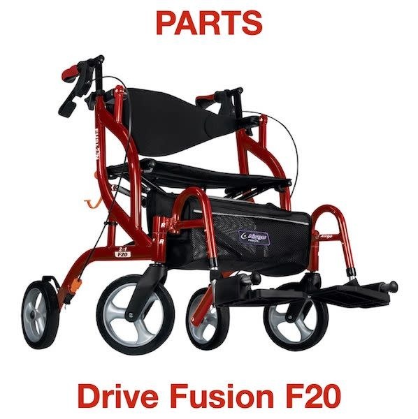 ARGO-Airgo Backrest hardware kit for Airgo rollator/transport chair models like Fusion and Excursion