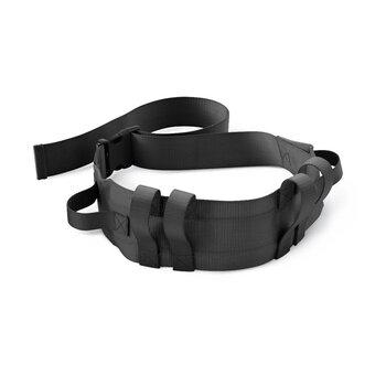 MedLine Medline Gait/Transfer Belt Wide W/Handles Black