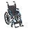 Drive Medical Drive Wallaby Jet Fighter Blue Wheelchair 14" 150lbs