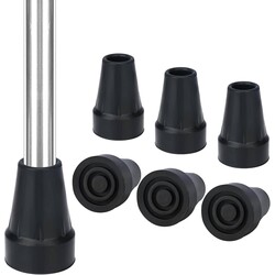 Drive Medical Crutch Tips Black