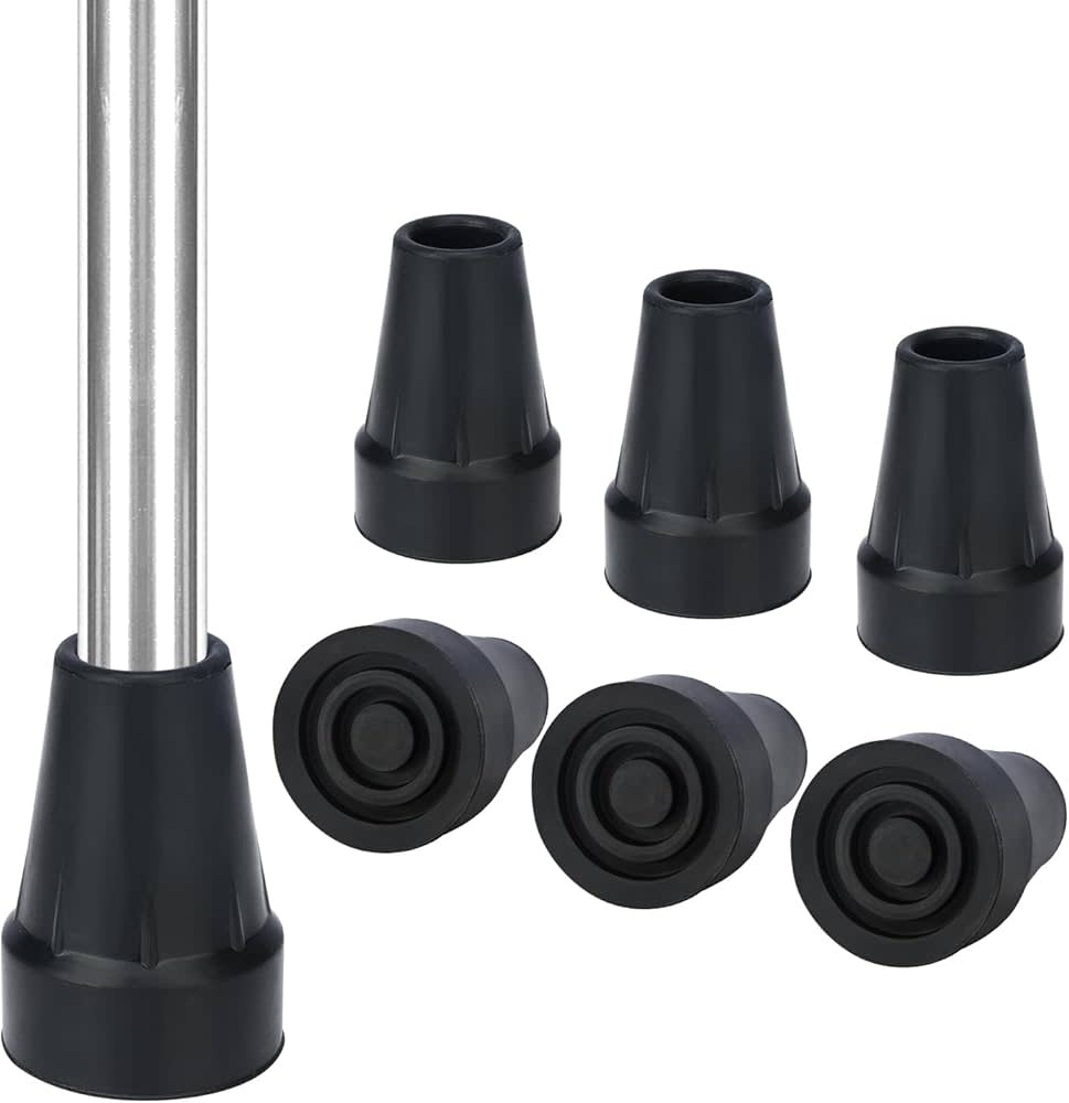 DRV-Drive Medical Crutch Tips Black
