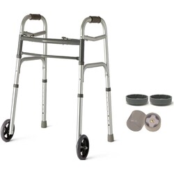 DRV-Drive Medical Drive Junior Heavy Duty 2 Wheel Walker 500lbs