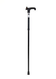 WLKE-WalkEasy Folding cane with anatomic grip, RIGHT hand