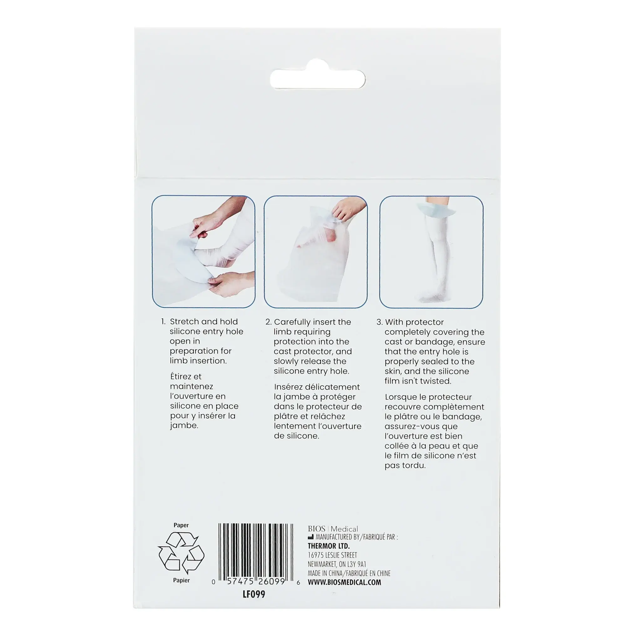 BOS-BIOS Bios Cast Protector Waterproof and Reusable