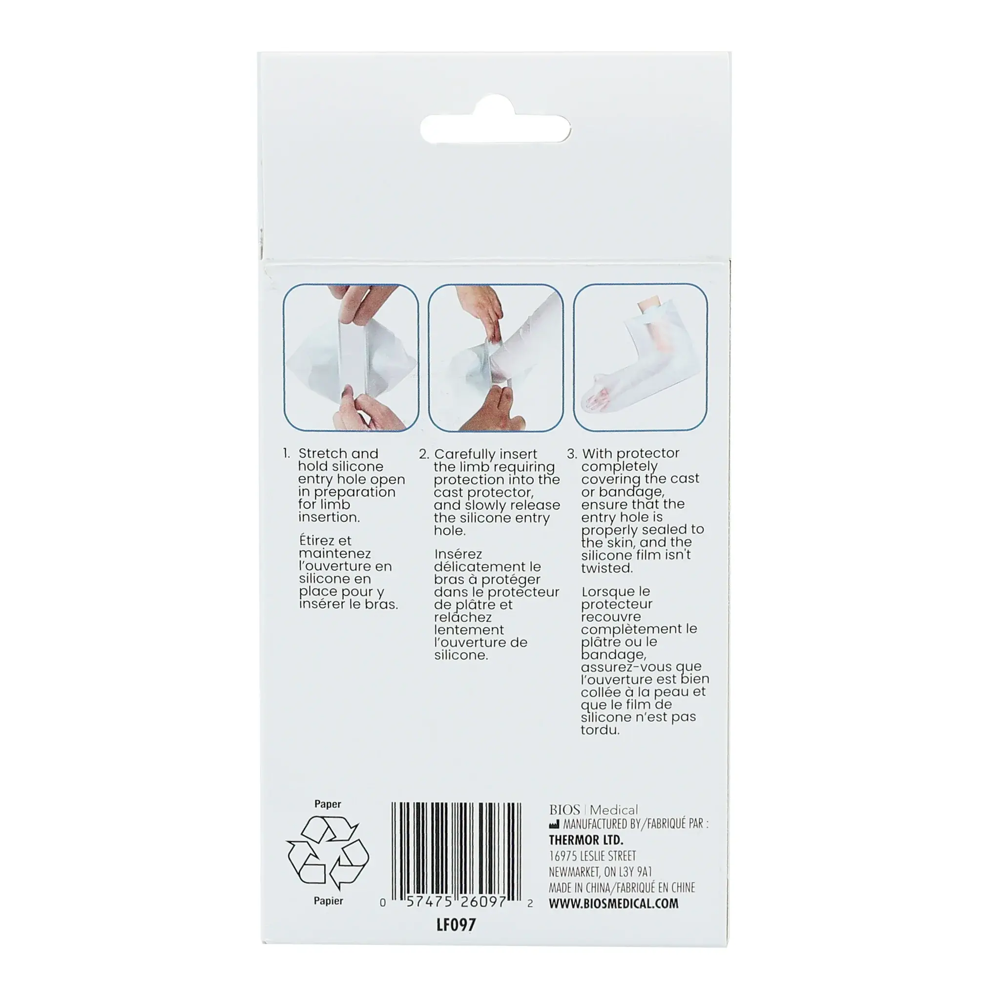 BOS-BIOS Bios Cast Protector Waterproof and Reusable