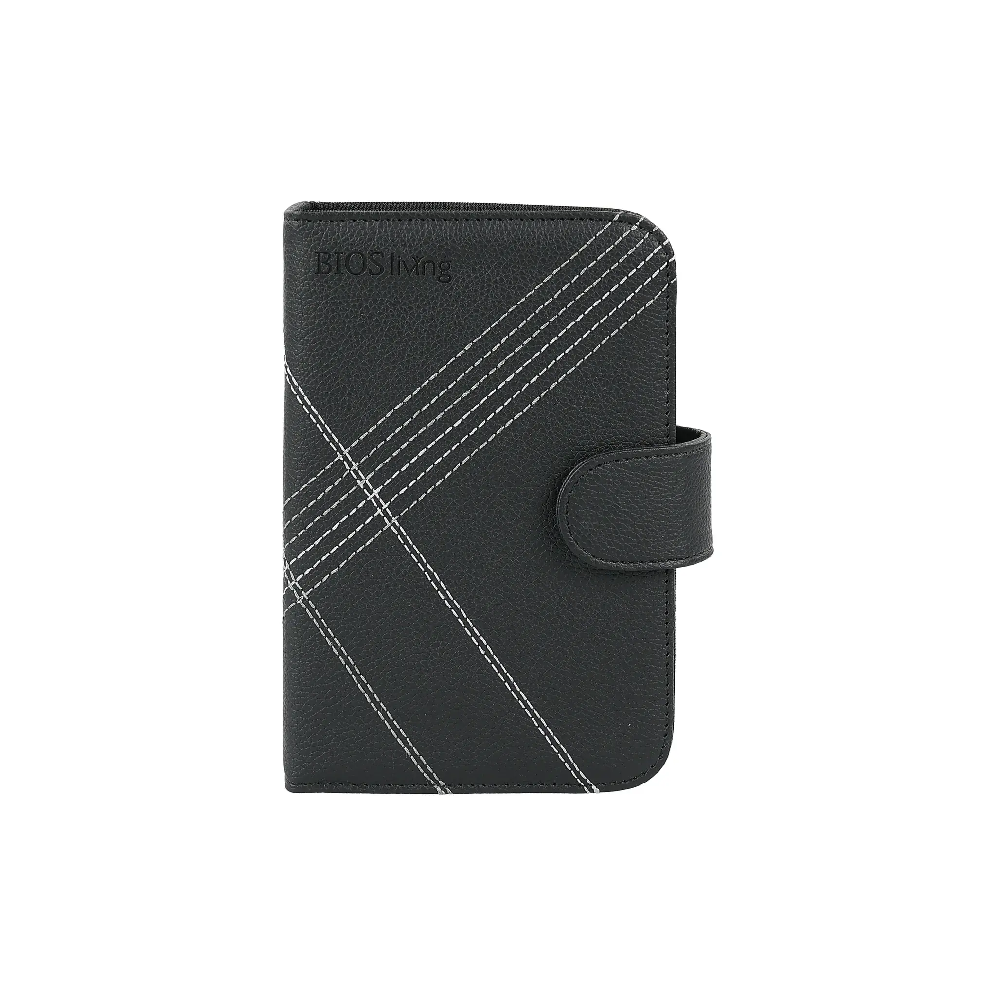 BOS-BIOS Leatherette Pill Planner Wallet Pocket Book Appearance