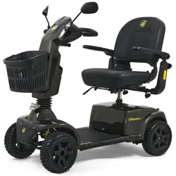 GLD-Golden Companion 4 Wheel Full Size Scooter 400 lbs  Grey
