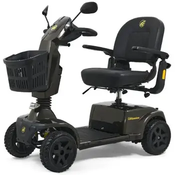 GLD-Golden Companion 4 Wheel Full Size Scooter 400 lbs  Grey