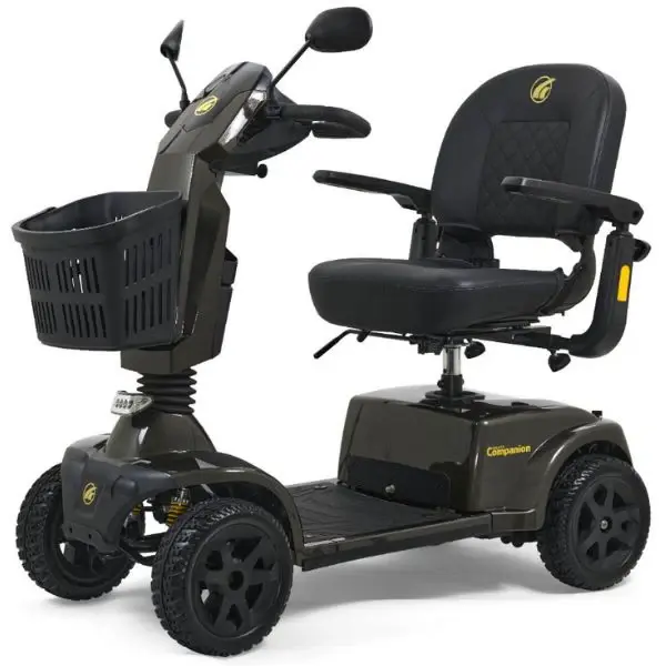 GLD-Golden Companion 4 Wheel Full Size Scooter 400 lbs Grey