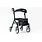 Compass Health Ascent Rollator Black Adjustable Height 300LB Cap