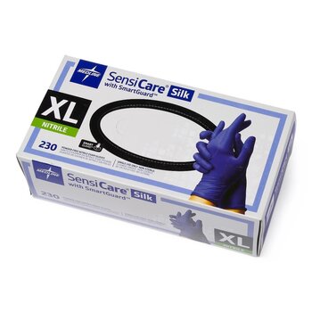 SS-SensiSilk SensiCare Silk Nitrile Examination Glove X-Large 230/Bx