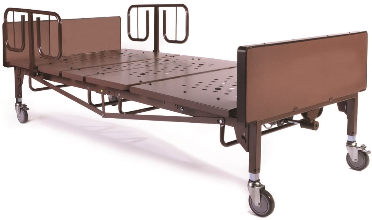 PRB - Probasics Probasics Full-Electric 42" Bariatric Hospital Bed Bundle with Foam Mattress & Side Rails