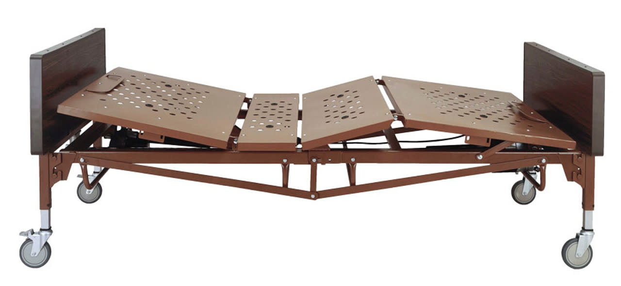 PRB - Probasics Probasics Full-Electric 42" Bariatric Hospital Bed Bundle with Foam Mattress & Side Rails