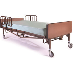 PRB - Probasics Probasics Full-Electric 42" Bariatric Hospital Bed Bundle with Foam Mattress & Side Rails