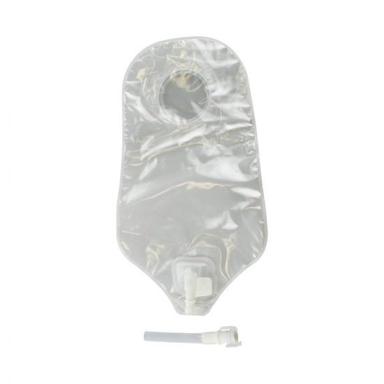 COL-Coloplast Coloplast Natura Urostomy Pouch W/ Accuseal Tap, Transparent, Size 57mm (2 1/4in), 10in Length 10/Bx
