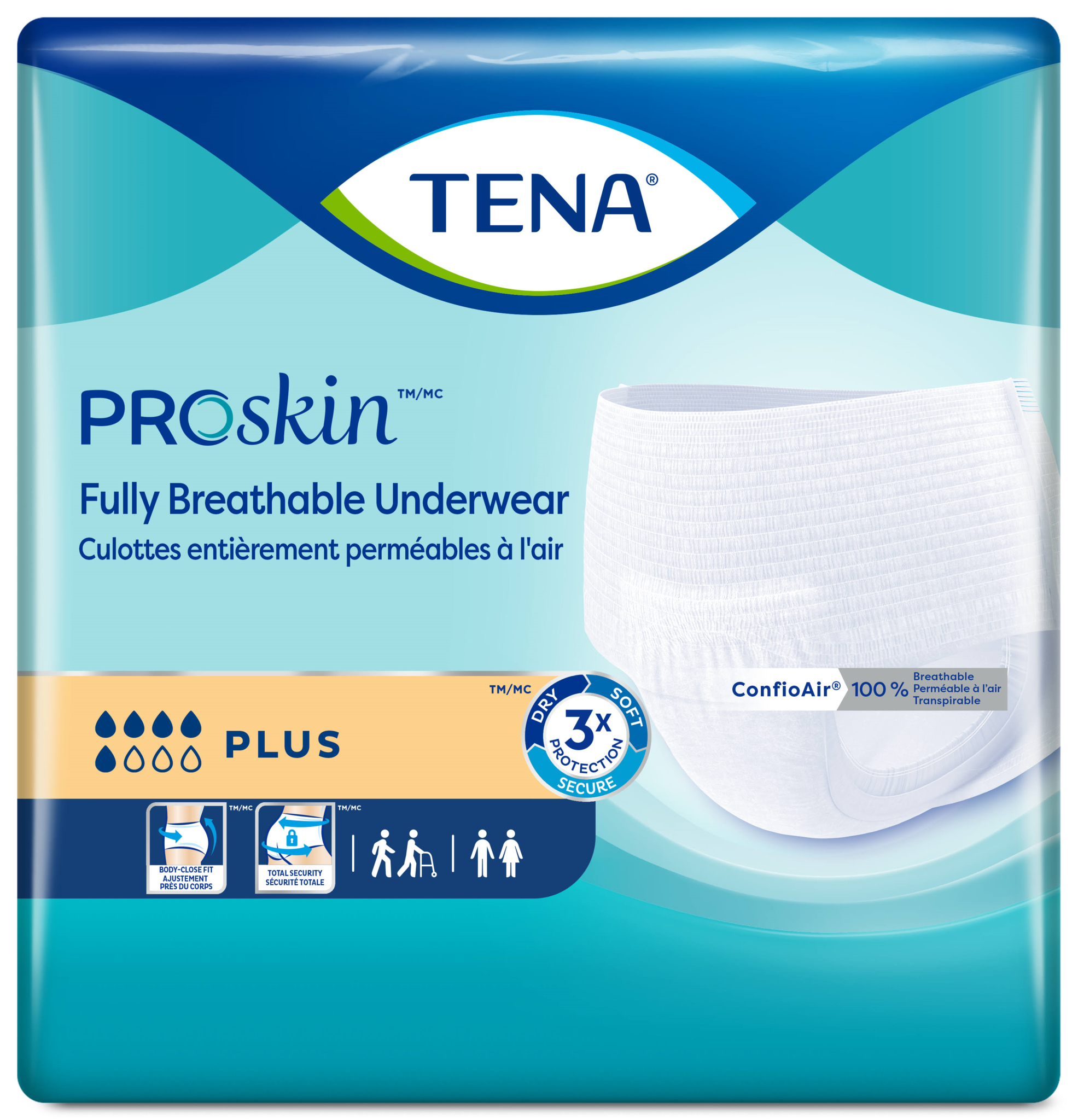TENA-Tena Tena ProSkin Plus Underwear Small 15/bg 4/bx