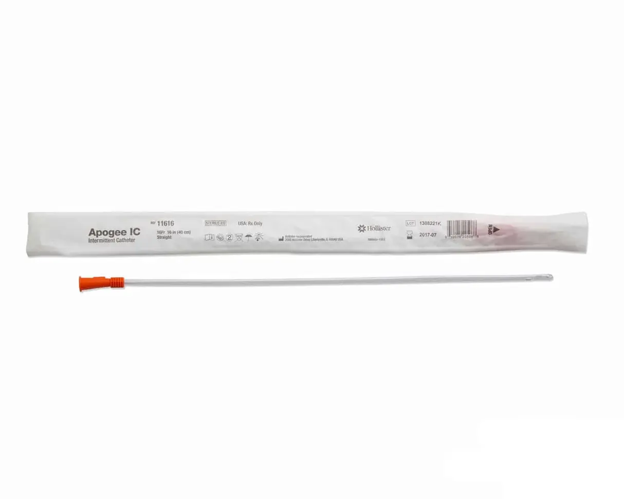 HOL- Hollister Hollister Apogee IC Intermittent Catheter Straight Tip 16" Firm 12FR
