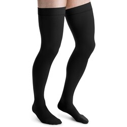 SIGVARIS Essential Opaque Thigh High 30-40mmHg W ML Black