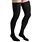 SIGVARIS Essential Opaque Thigh High 30-40mmHg W ML Black