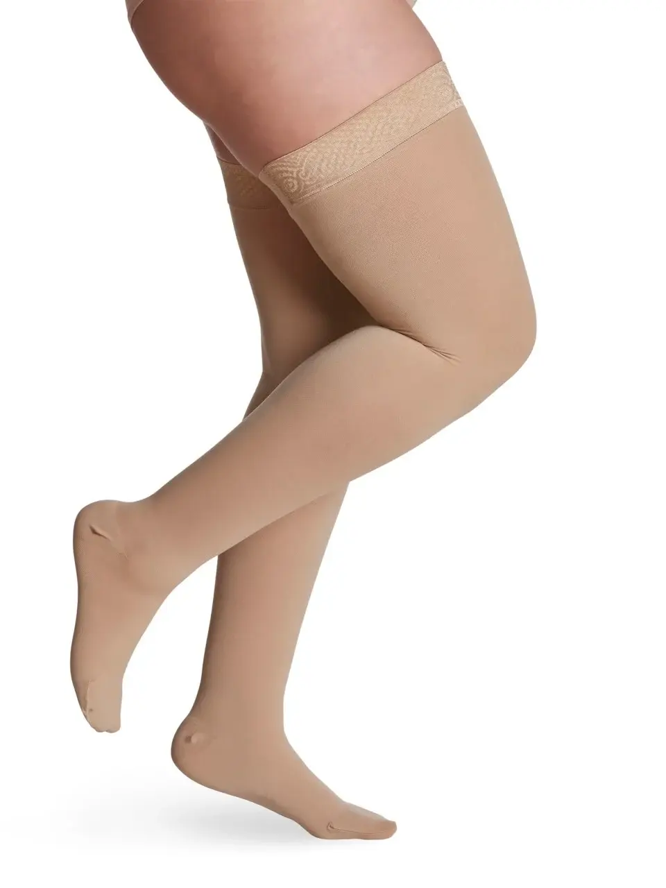 SGV-SIGVARIS Essential Opaque Thigh High 30-40mmHg W ML Honey