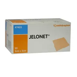Smith & Nephew Smith & Nephew Jelonet Paraffin Gauze Dressing  5cm x 5cm