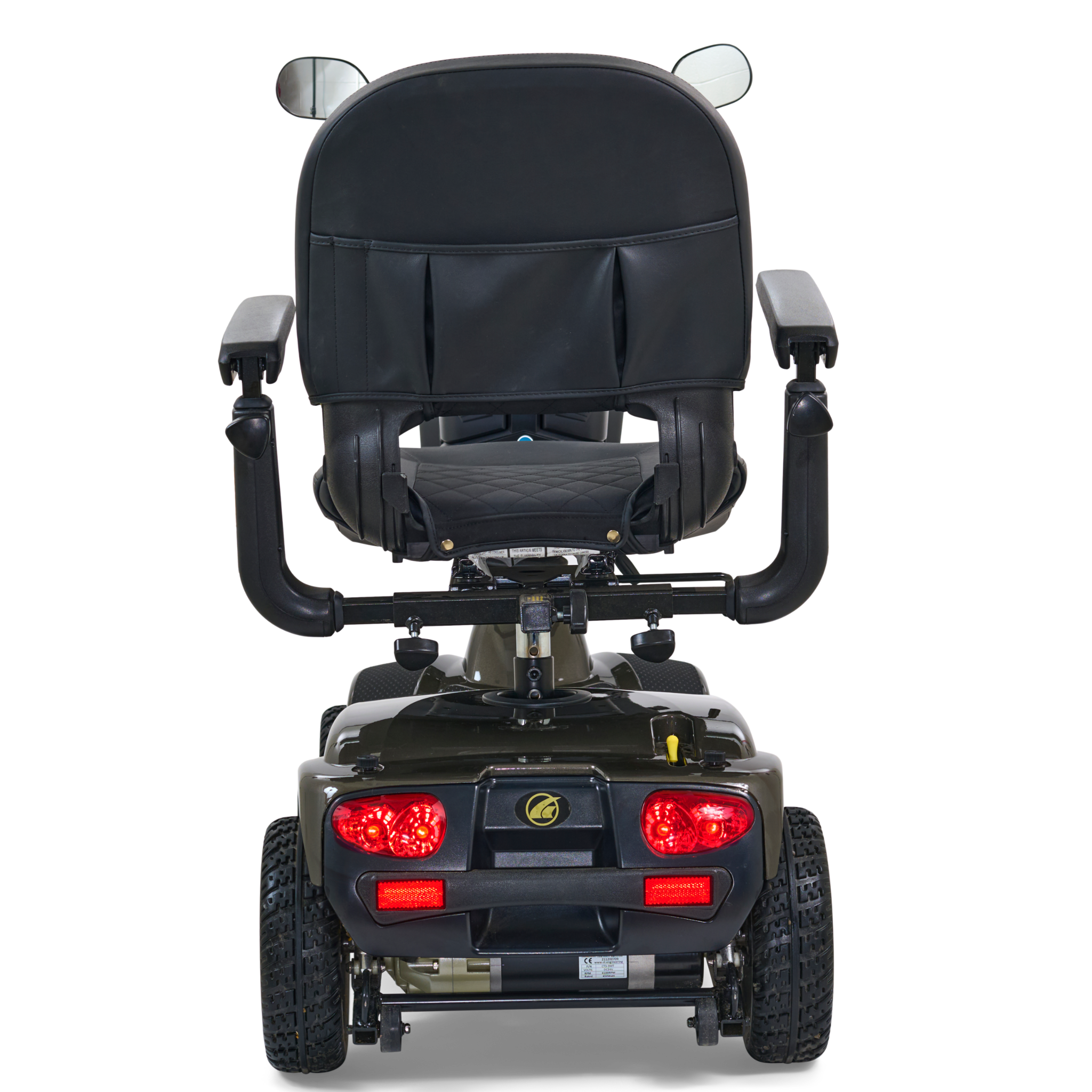 GLD-Golden Companion 4 Wheel Full Size Scooter 400 lbs  Grey