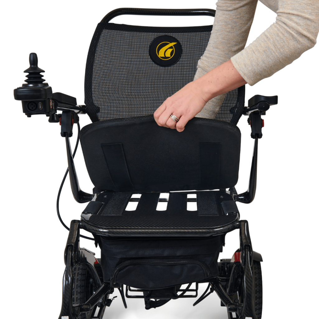 GLD-Golden Cricket GP-302 Ultra-Light Carbon Fiber Power Wheelchair