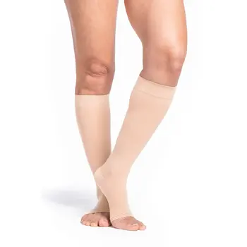 SGV-SIGVARIS 120C Sheer Fashion 15-20mmHg Open Toe Size A Honey