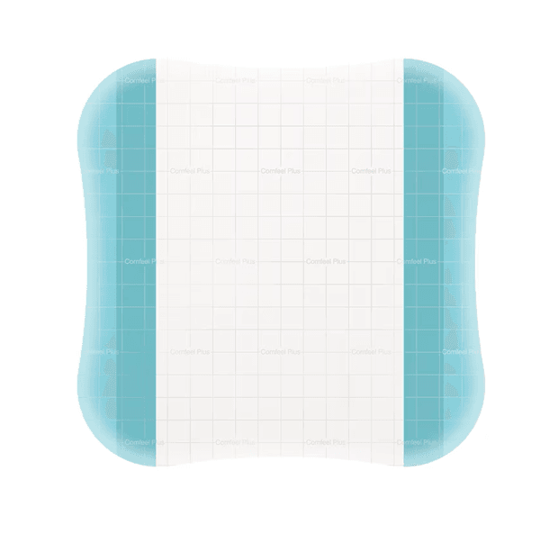 COL-Coloplast Comfeel Plus Transparent Dressing – 4 in × 4 in (10 cm × 10 cm) BX/10