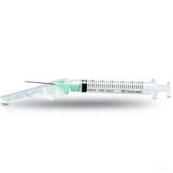 MedLine Terumo Medical Corporation Surguard-3 Safety Syringe with Needle 3cc 25gx1" 100/Bx