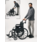 MOBB MOBB Pushpal Handle Extender for Wheelchairs, Transport Chairs & Rollators Adjustable Angle 0° - 180°