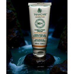 Taha Care Hand & Foot Cream Hydrates with Argan Oil - All Natural